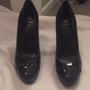 COPY - Black patent leather, Isola pumps